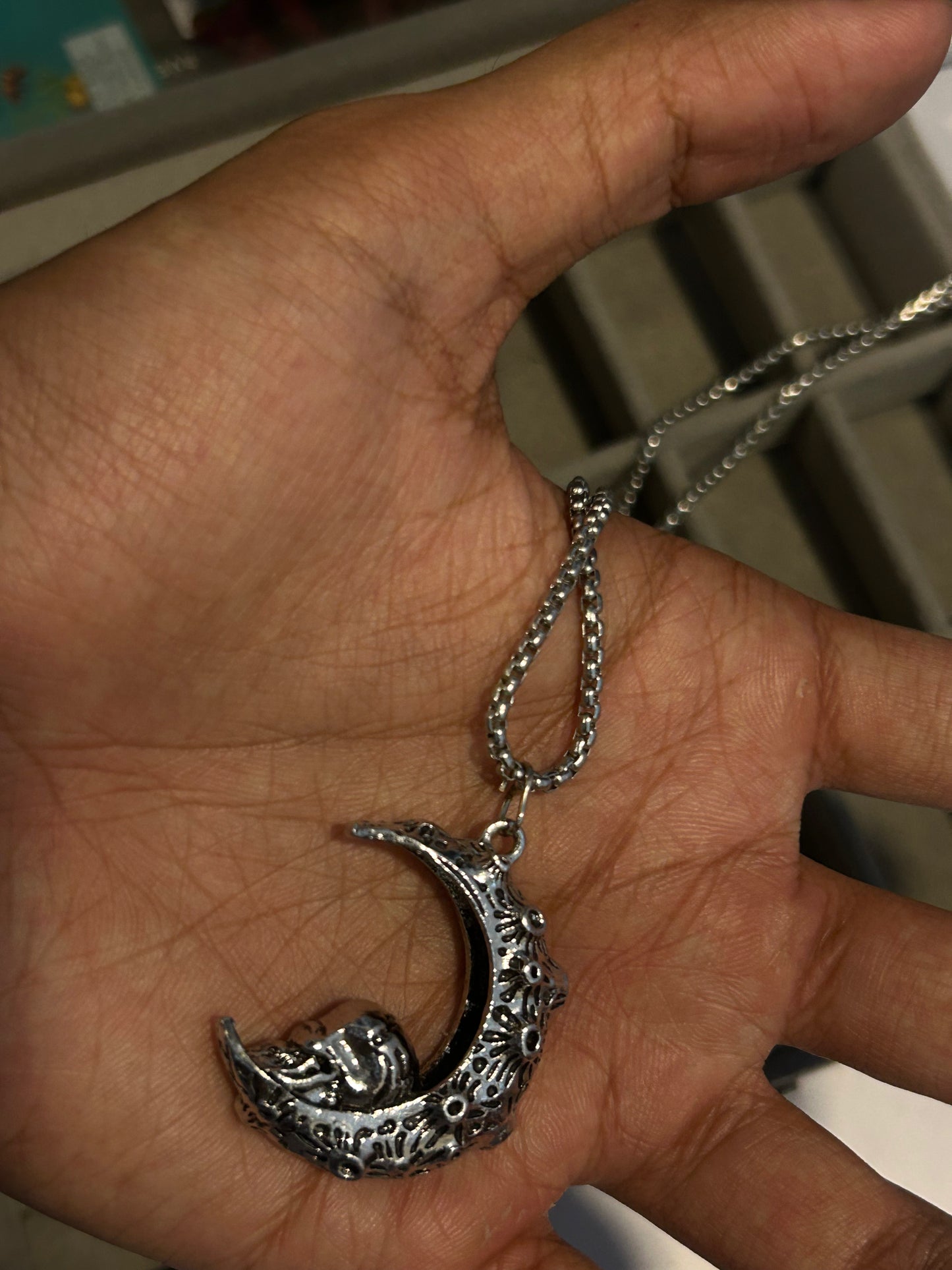 Crescent Moon Chain