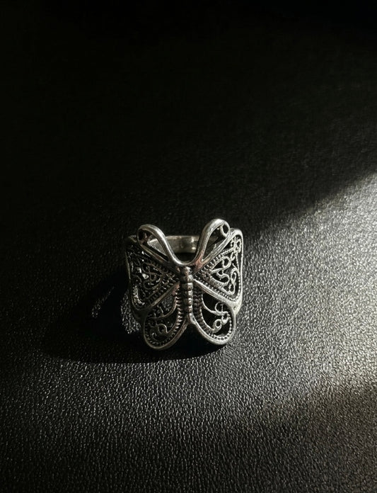Bloom Moth Ring